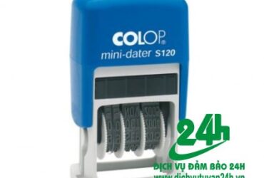 Dấu Colop ngày tháng năm S120